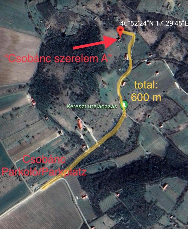 Csobanc Szerelem-Nemzeti Park-Oenallo Haz - Klimatizalt Gyulakeszi Dış mekan fotoğraf